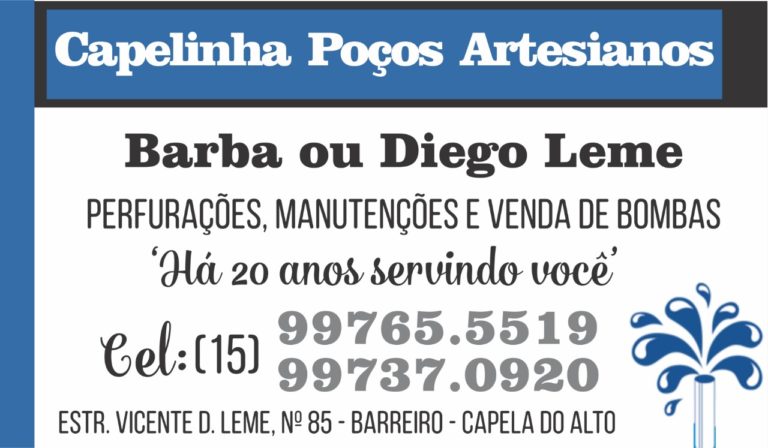 Capelinha Poços Artesianos